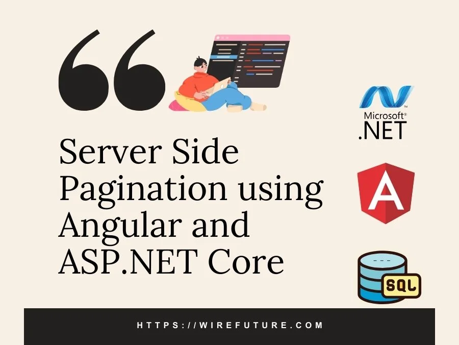 Server Side Pagination using Angular and ASP.NET Core